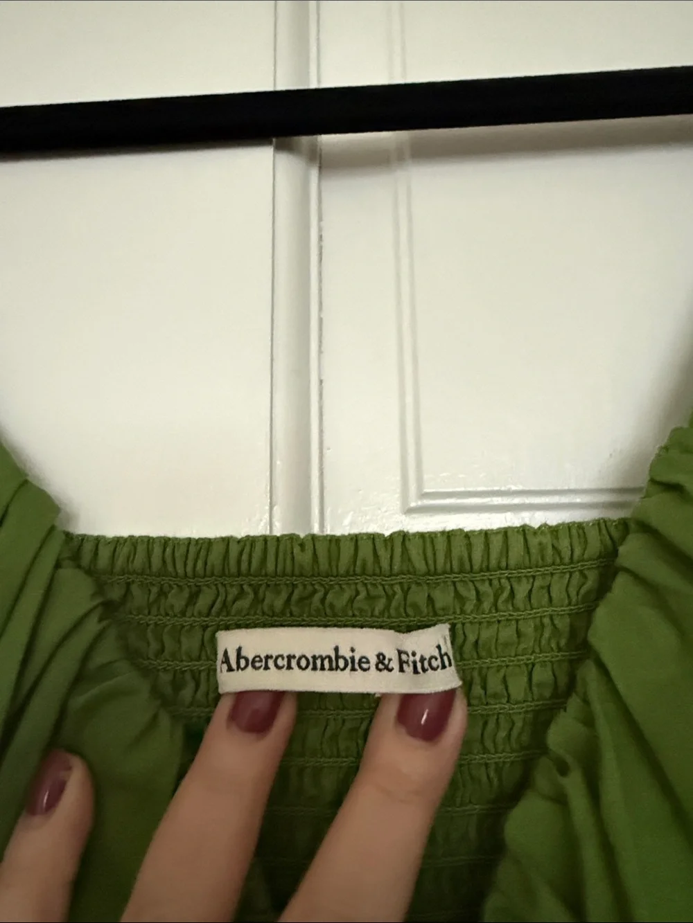 Abercrombie Flutter Sleeve Maxi Dress
